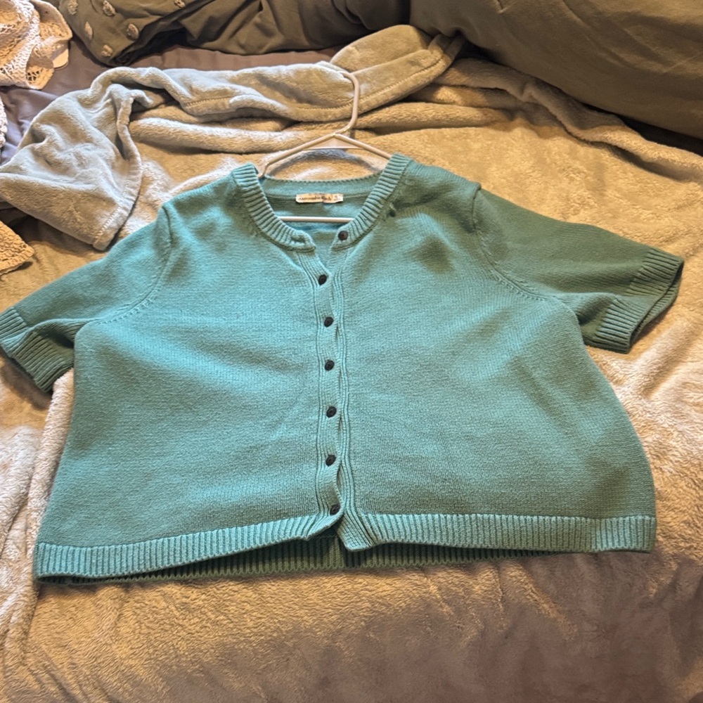 Abercrombie & Fitch Teal Cardigan